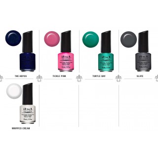 IBD NAIL LACQUER The Abyss - Tickle Pink - Turtle Bay - Viking Winter - Whipped Cream 